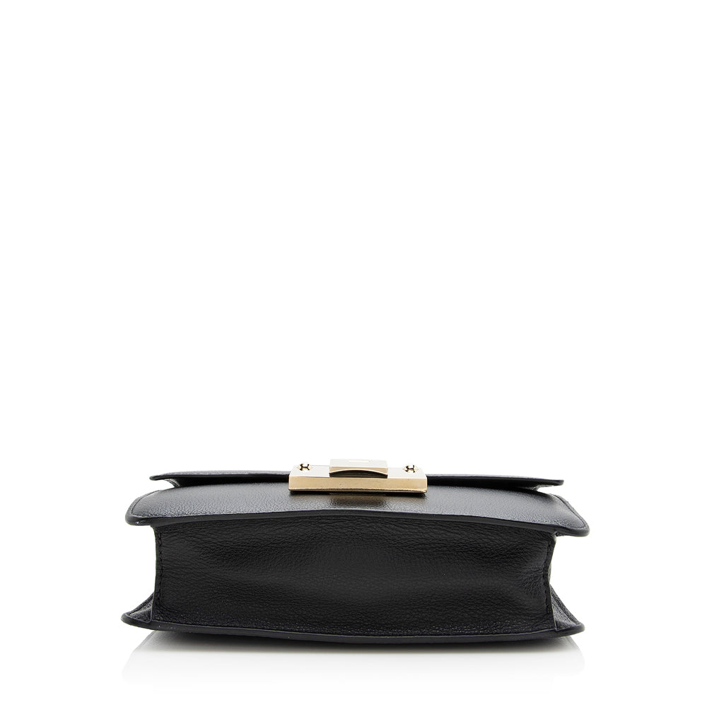 Jimmy Choo Leather Rebel Crossbody Bag (SHF-20859)