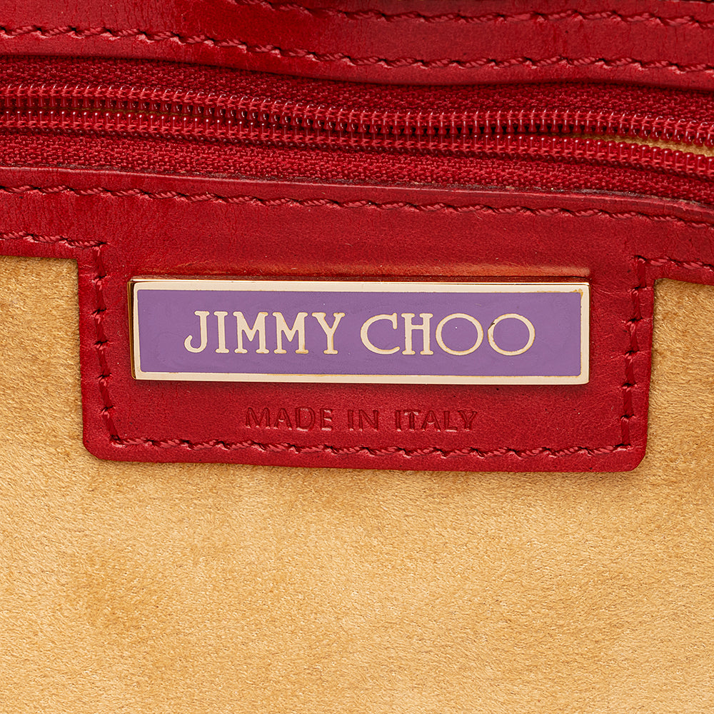Jimmy Choo Leather Rio Clutch (SHF-16471)