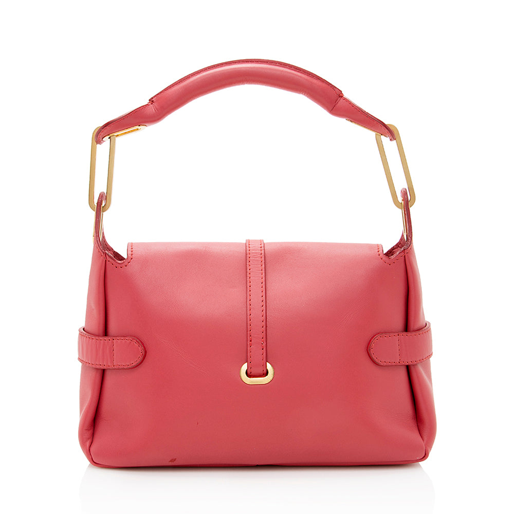 Jimmy Choo Leather Tulita Top Handle Shoulder Bag - FINAL SALE (SHF-19676)