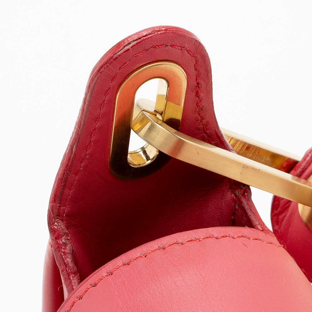 Jimmy Choo Leather Tulita Top Handle Shoulder Bag - FINAL SALE (SHF-19676)