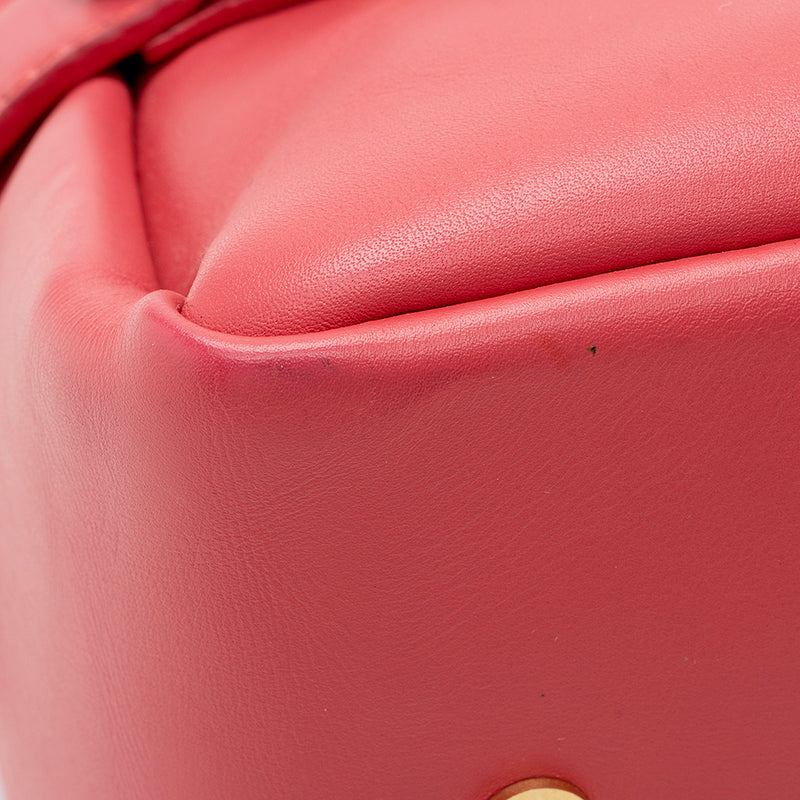 Jimmy Choo Leather Tulita Top Handle Shoulder Bag - FINAL SALE (SHF-19676)