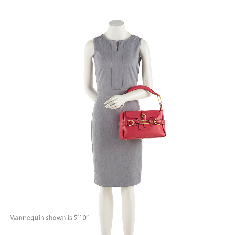 Jimmy Choo Leather Tulita Top Handle Shoulder Bag - FINAL SALE (SHF-19676)