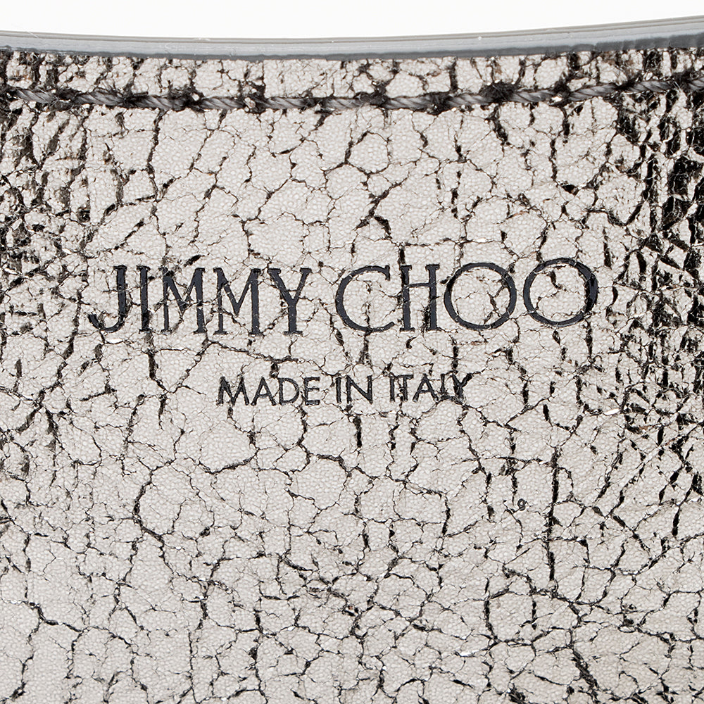 Jimmy Choo Metallic Calfskin Barra Tote (SHF-19425)