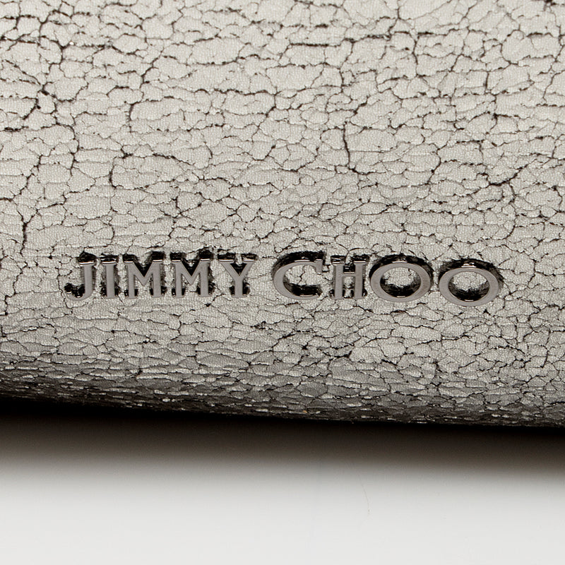 Jimmy Choo Metallic Calfskin Barra Tote (SHF-19425)