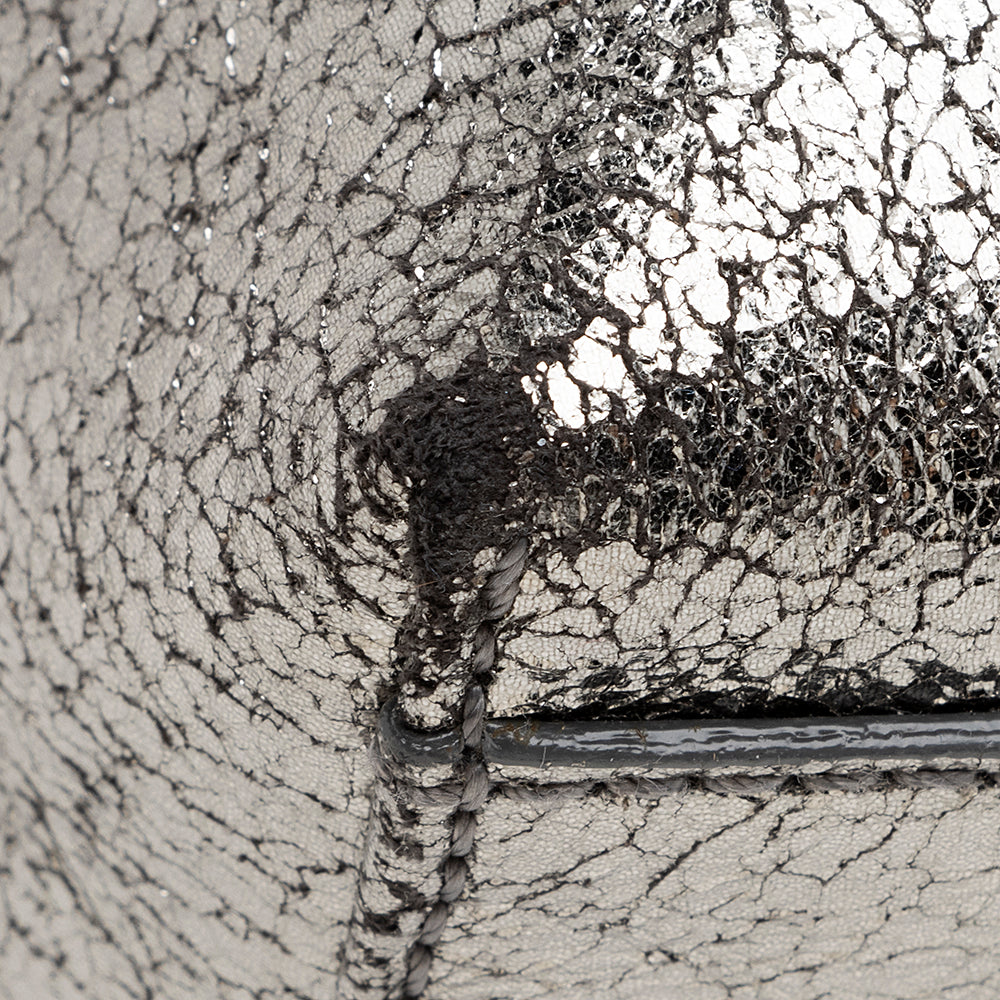 Jimmy Choo Metallic Calfskin Barra Tote (SHF-21618)