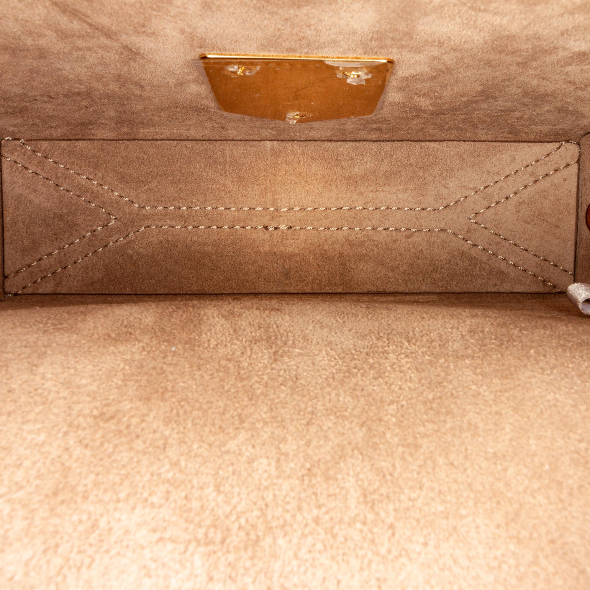 Jimmy Choo Mini Lockett Leather Crossbody Bag (SHG-31211)