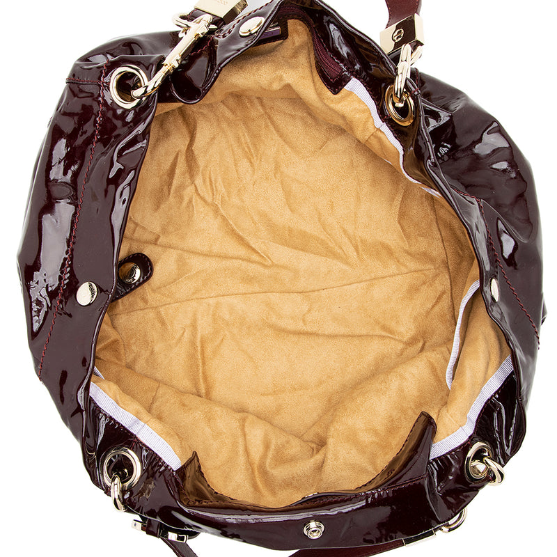 Jimmy Choo Patent Leather Shoulder Bag (SHF-19172)
