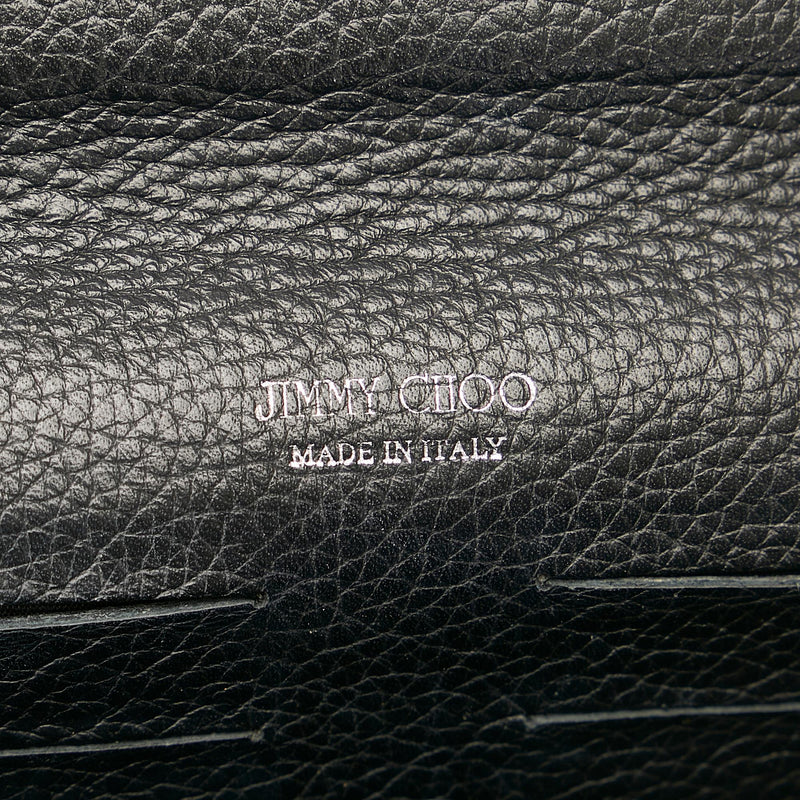 Jimmy Choo Studded Leather Baguette (SHG-25938)