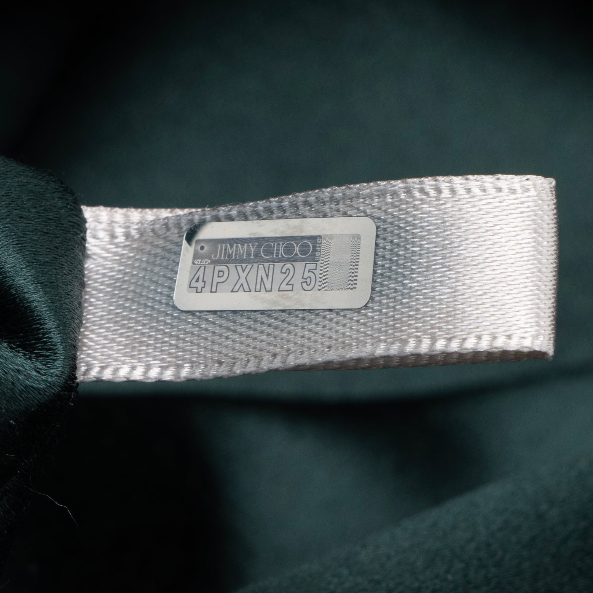 Jimmy Choo Suede Shimmer Callie Chain Clutch (SHF-23649)