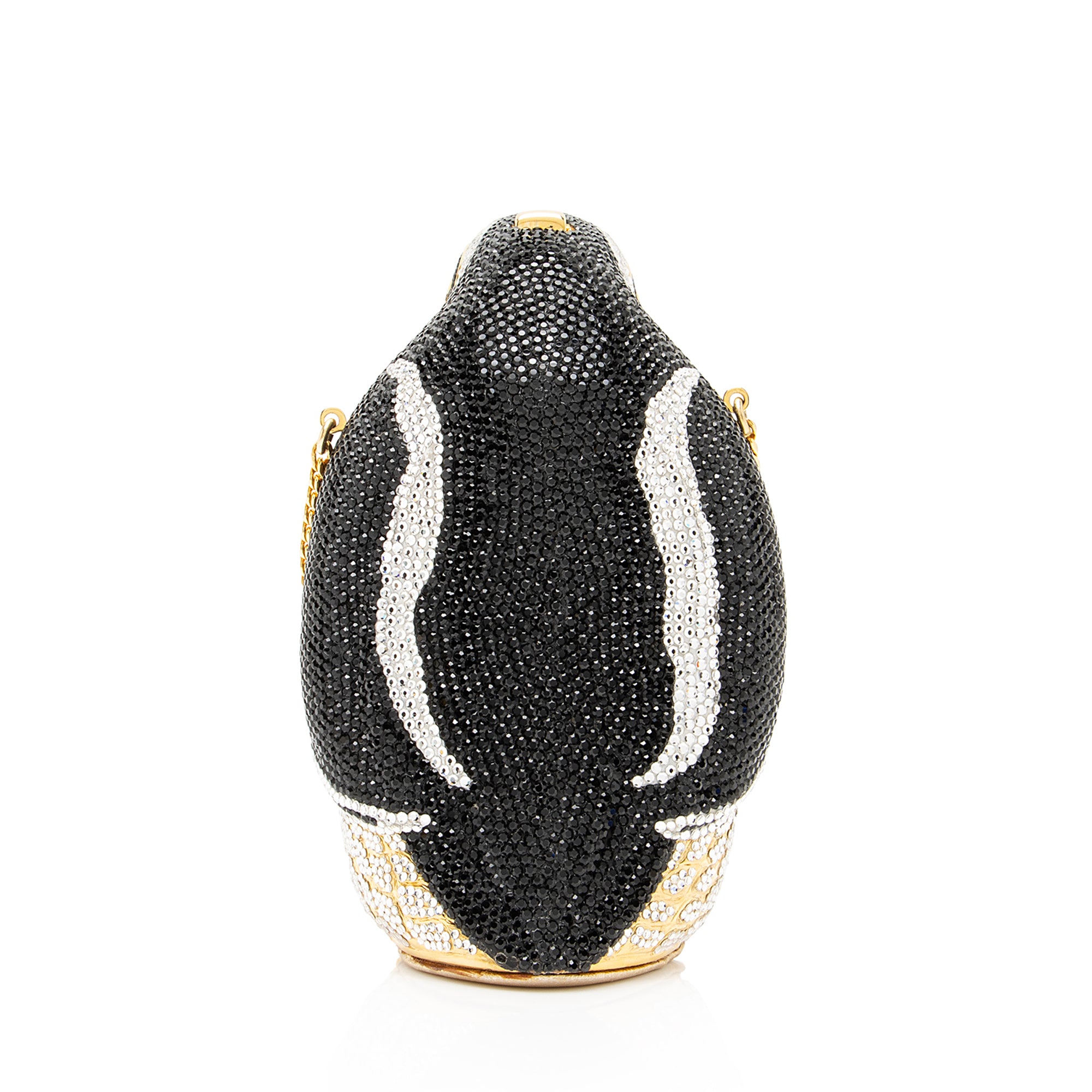 Judith Leiber Crystal Shy Penguin Minaudiere (SHF-23947)