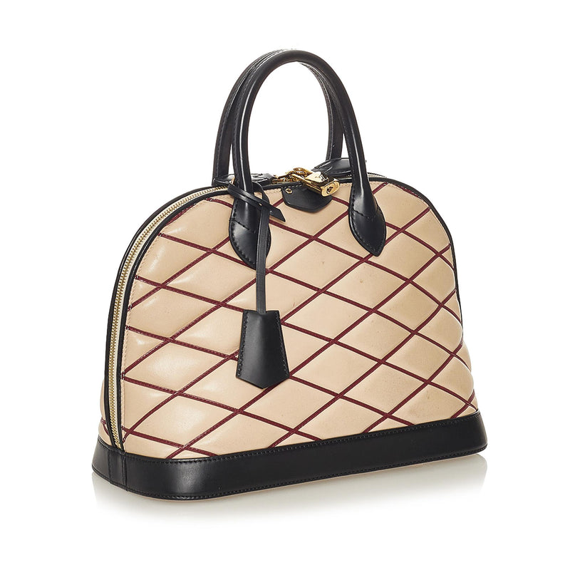PRELOVED Louis Vuitton Alma BB Malletage Leather Crossbody Bag