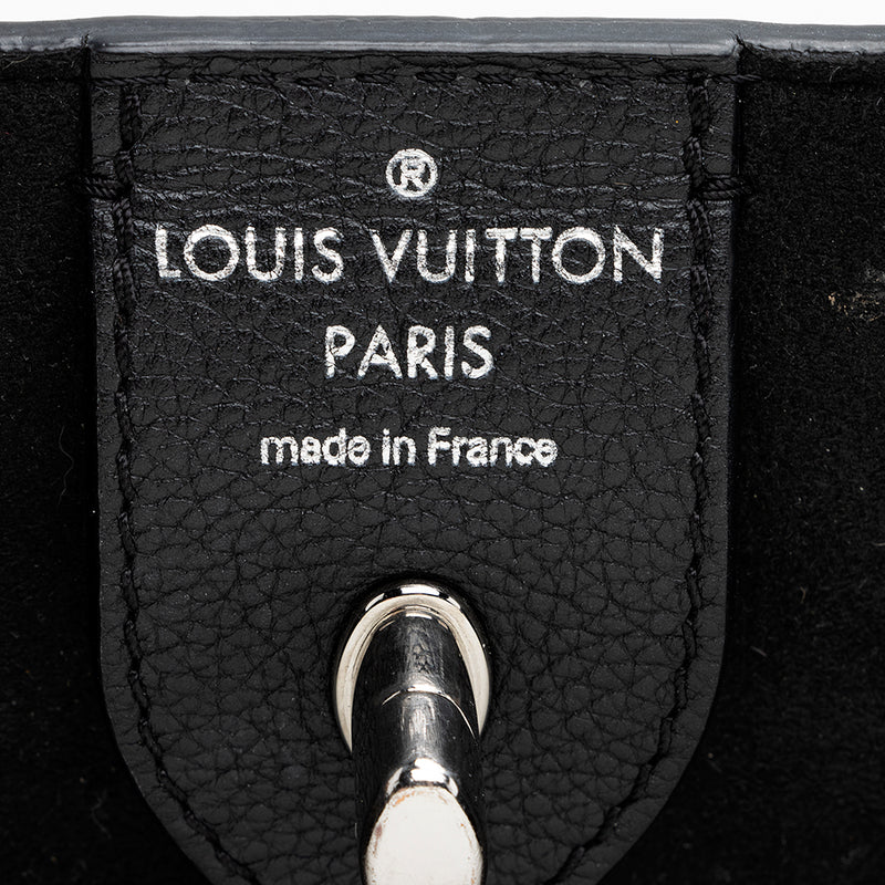 Louis Vuitton Calfskin Lockme Cabas Tote (SHF-18506)