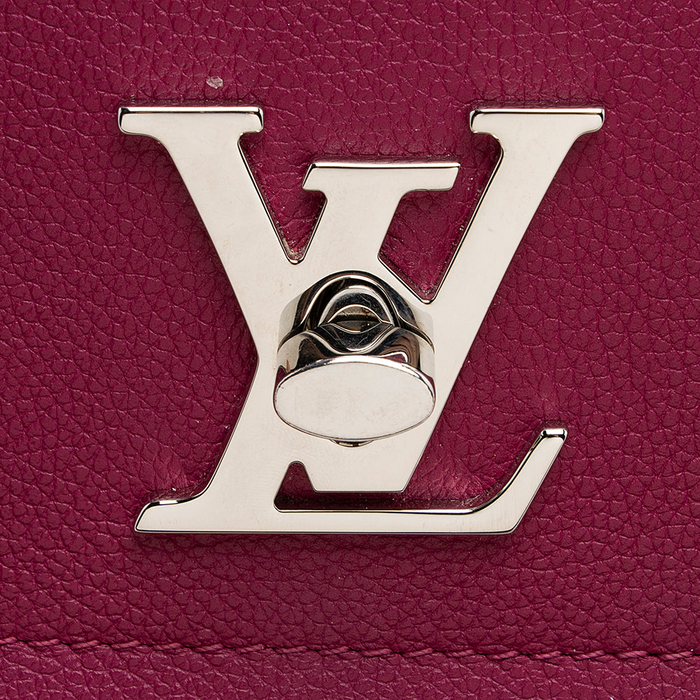 Louis Vuitton Calfskin Lockme II BB Shoulder Bag (SHF-21961)