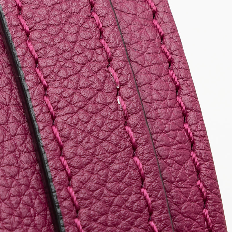 Louis Vuitton Vintage Hot Pink Lockme II BB Calf Leather Crossbody