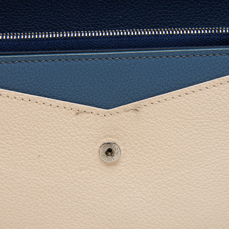 Louis Vuitton Calfskin Lockme Wallet (SHF-12997)