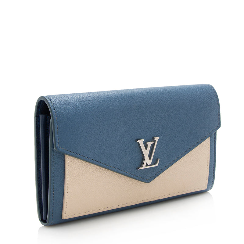 Louis Vuitton Calfskin Lockme Wallet (SHF-12997) – LuxeDH