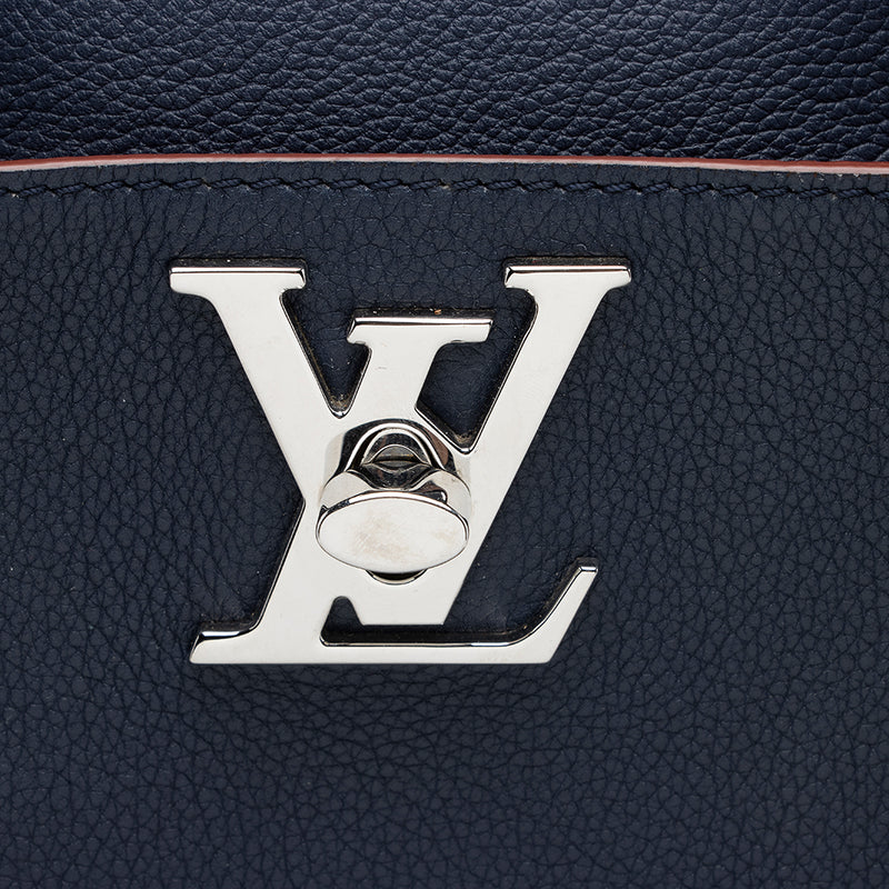 Louis Vuitton Calfskin Lockmeto Tote (SHF-14307)