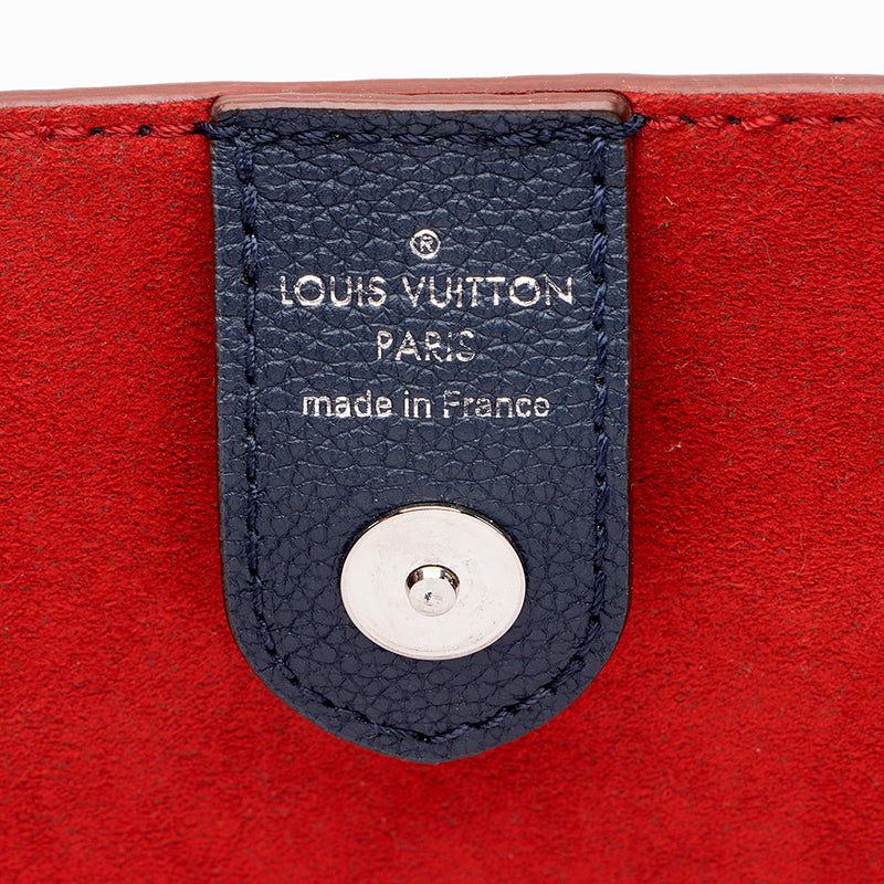 Louis Vuitton Calfskin Lockmeto Tote (SHF-19208)