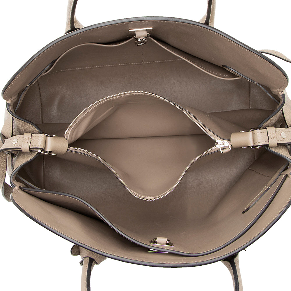 Louis Vuitton Veau Nuage Calfskin Milla MM Tote - FINAL SALE (SHF-19070)