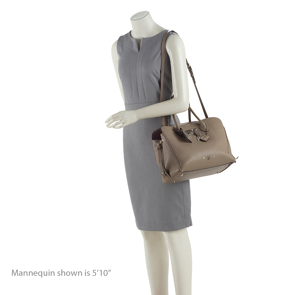 Louis Vuitton Veau Nuage Calfskin Milla MM Tote - FINAL SALE (SHF-19070)