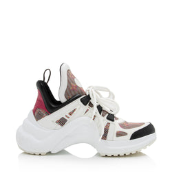 Louis Vuitton Archlight Black & Pink & White Sneakers