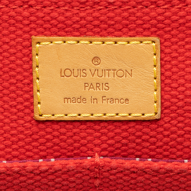Louis Vuitton Canvas Antigua Besace Messenger Bag (SHF-22345)