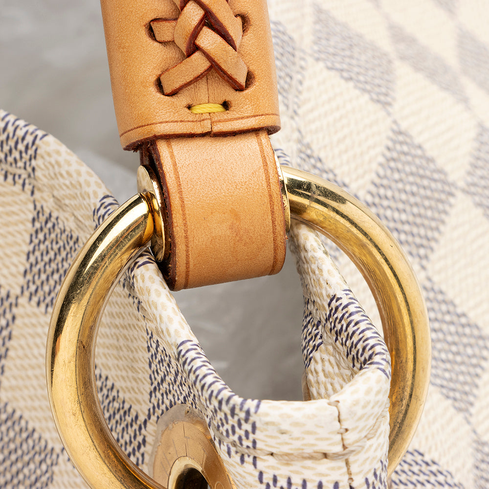 Louis Vuitton Damier Azur Artsy MM Shoulder Bag (SHF-20334)