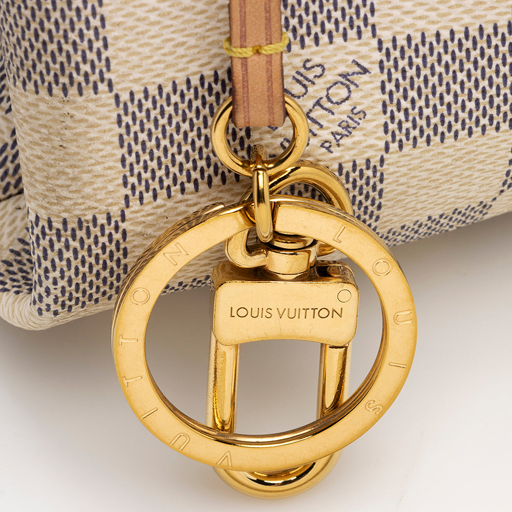 Louis Vuitton Damier Azur Artsy MM Shoulder Bag (SHF-20334)