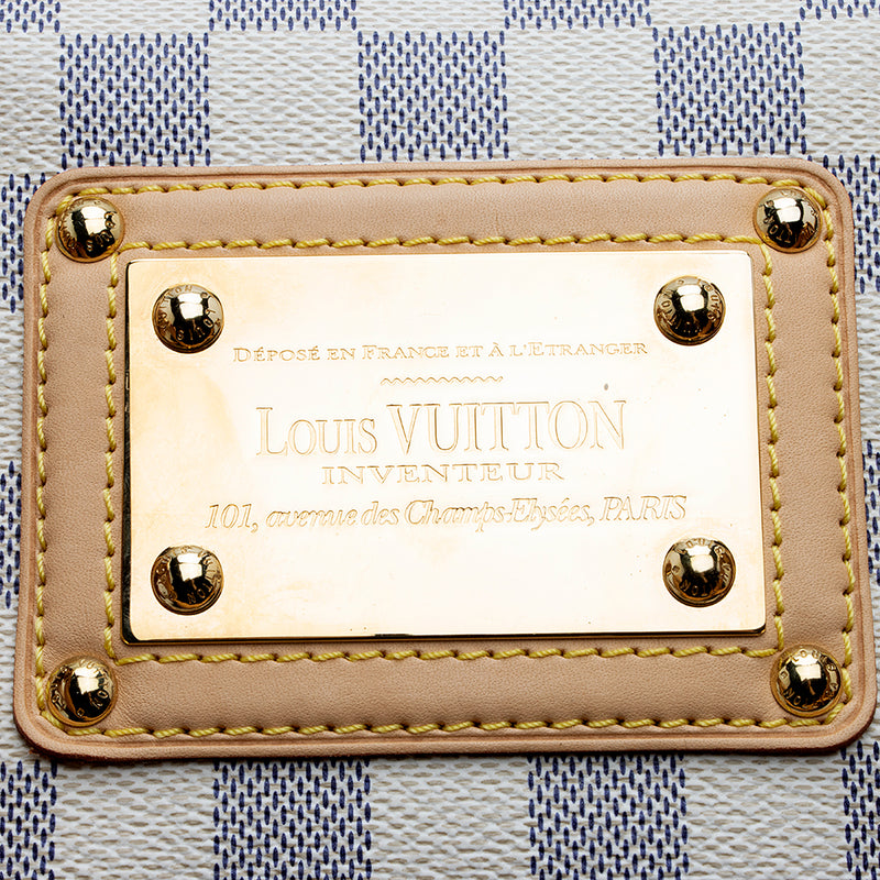 Louis Vuitton Damier Azur Berkeley Satchel (SHF-18930)