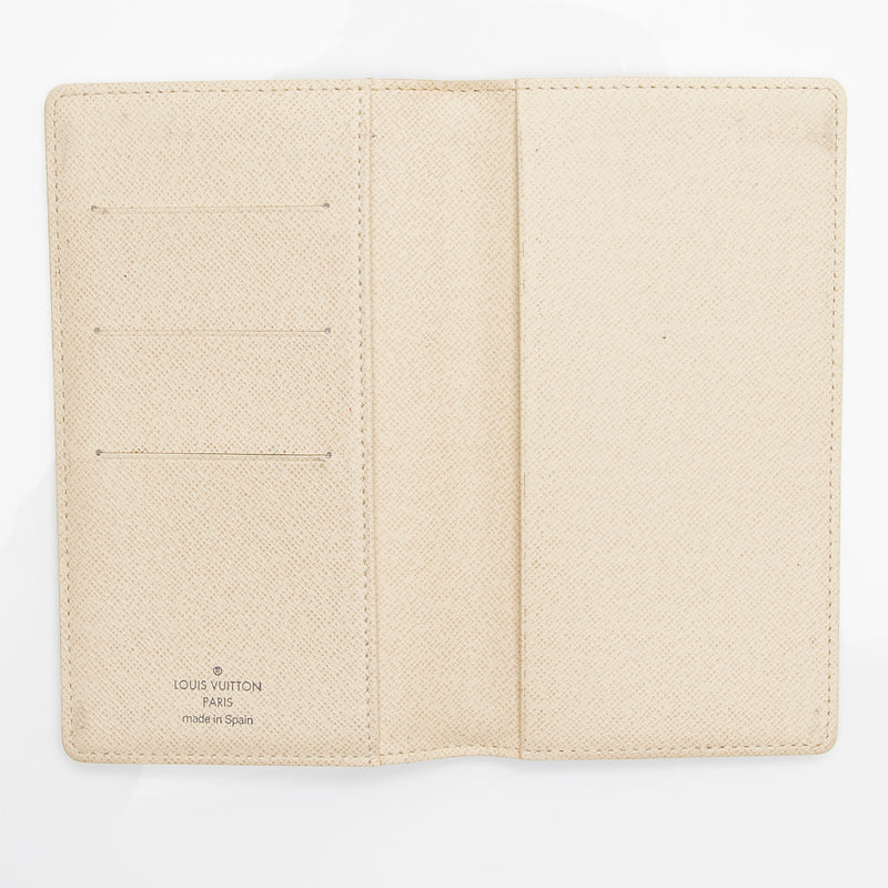 Louis Vuitton Monogram Canvas Simple Checkbook Cover w/ Box & Dust Bag - VGC