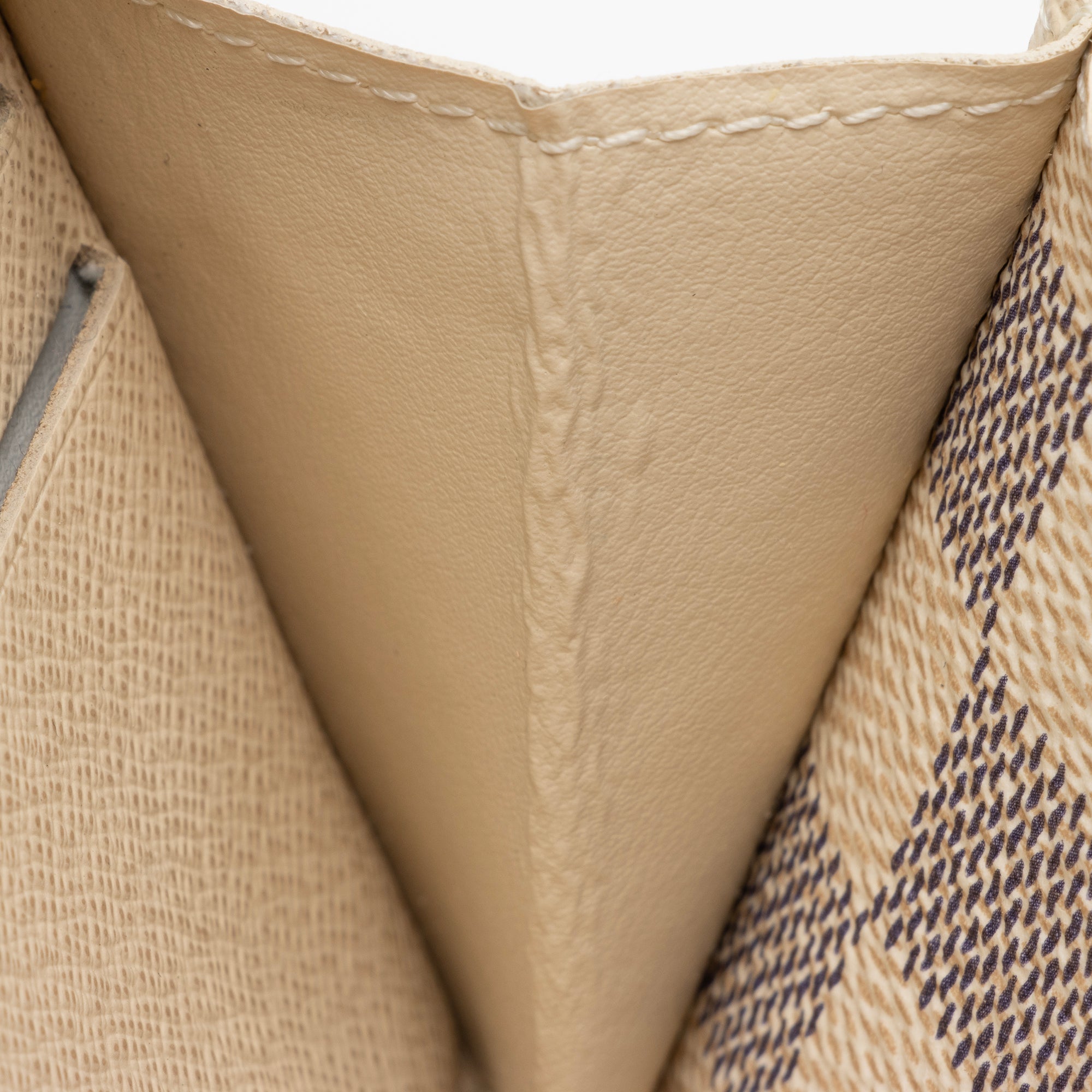 Louis Vuitton Damier Azur Clemence Wallet (SHF-23847)