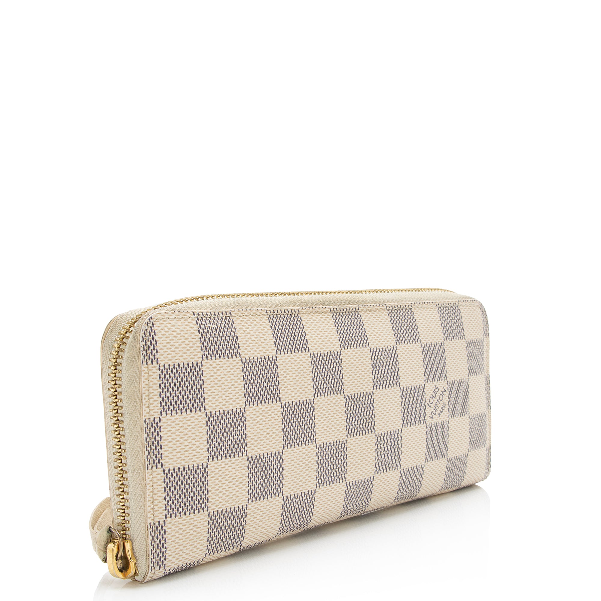 Louis Vuitton Damier Azur Clemence Wallet (SHF-23847)