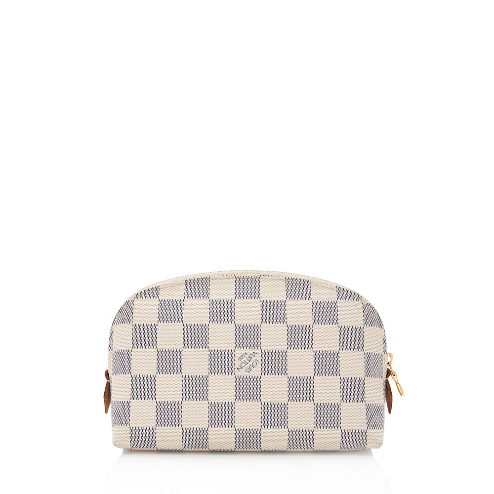 Louis Vuitton Damier Azur Cosmetic Pouch (SHF-21067)