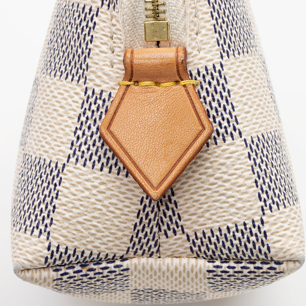Louis Vuitton Damier Azur Cosmetic Pouch (SHF-21067)