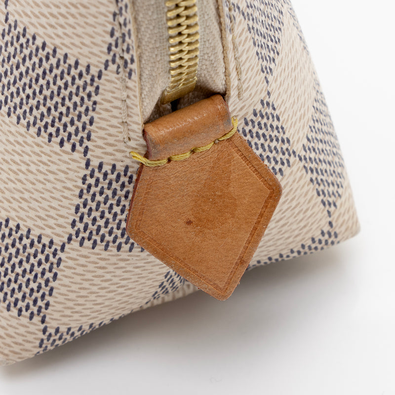 Louis Vuitton Damier Azur Cosmetic Pouch - Neutrals Cosmetic Bags