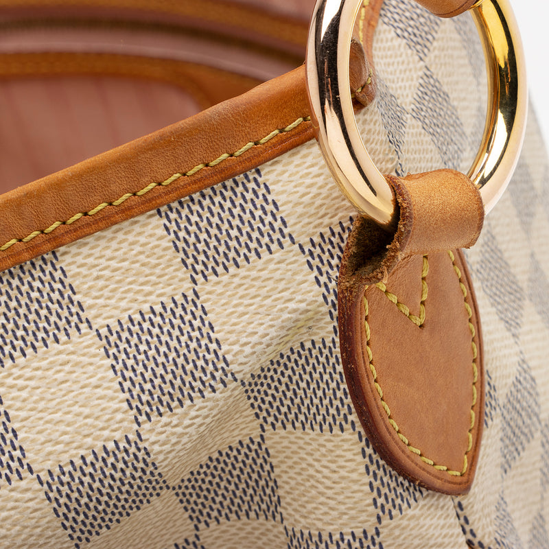 Louis Vuitton Damier Azur Delightful MM Shoulder Bag (SHF-dOaylq