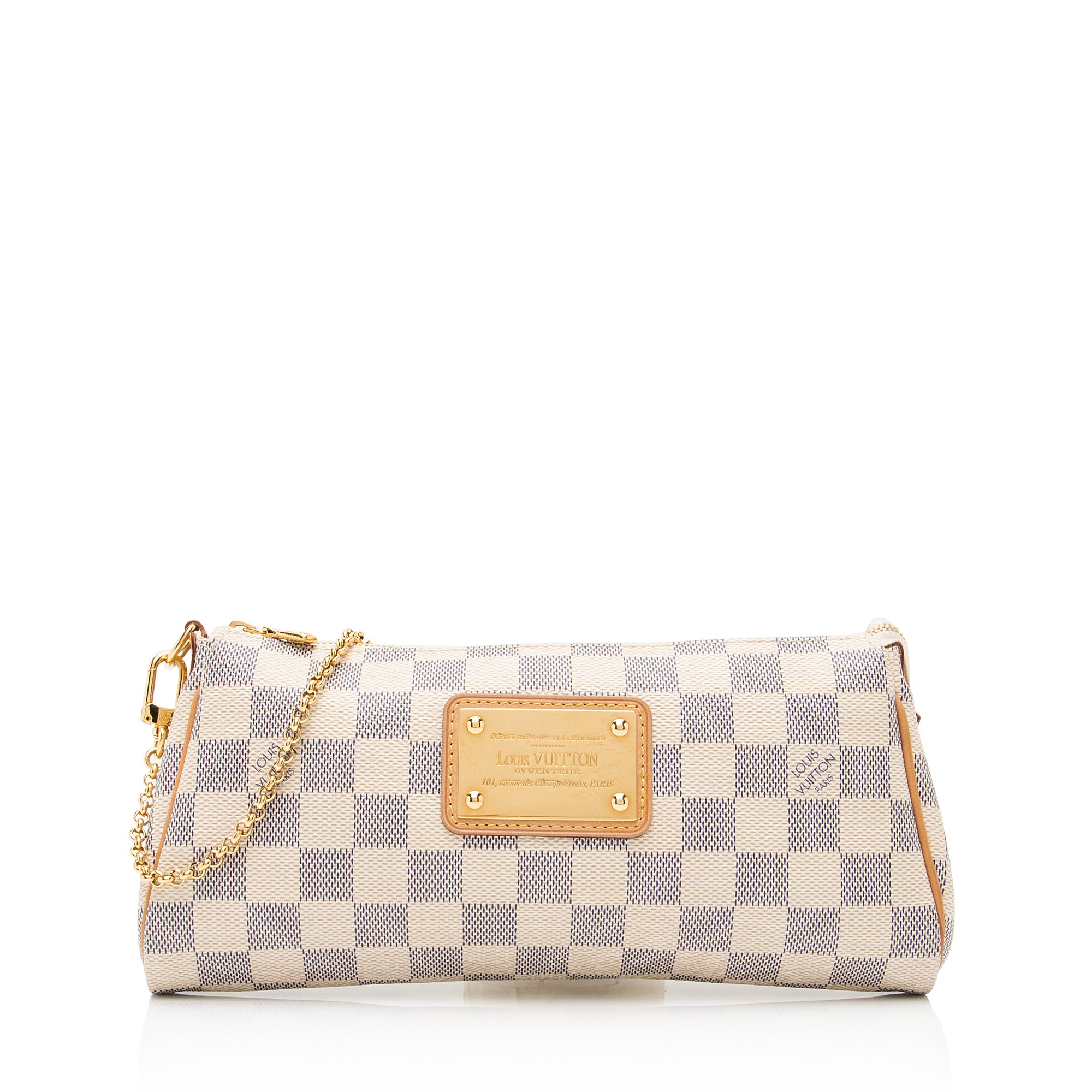 Louis Vuitton Damier Azur Eva Clutch (SHF-23904)