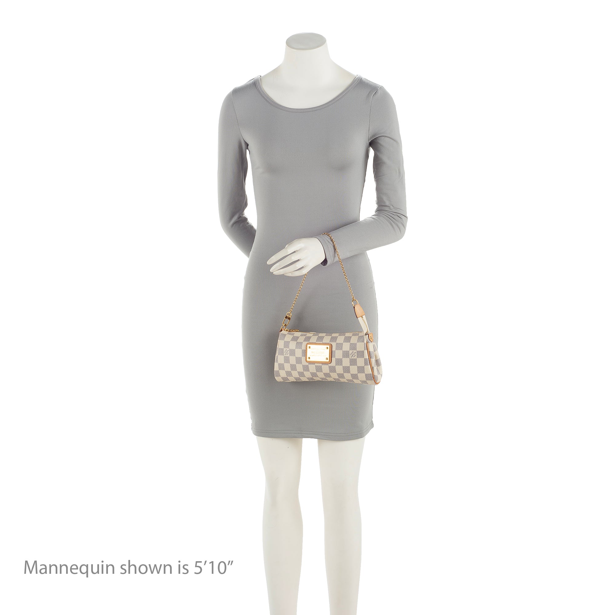 Louis Vuitton Damier Azur Eva Clutch (SHF-23904)