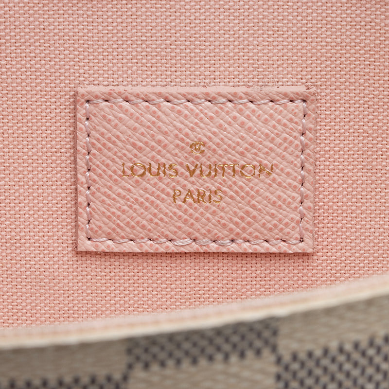 Louis Vuitton Felicie Pochette Damier Azur Rose • Price 29,000 php