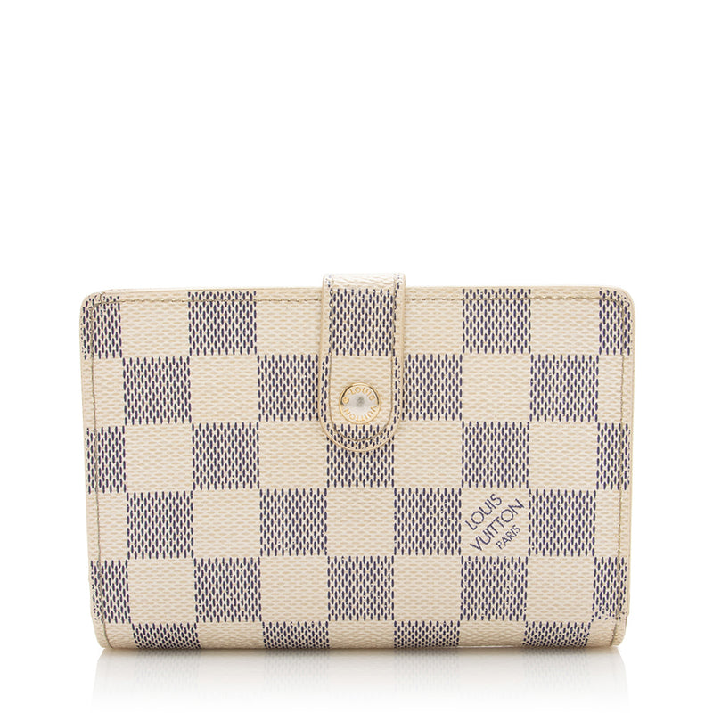 Louis Vuitton Damier Azur French Purse Wallet (SHF-17262) – LuxeDH