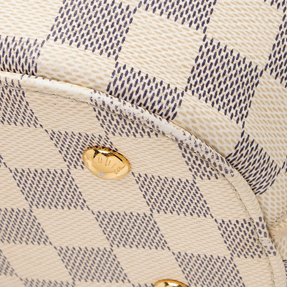 Louis Vuitton Damier Azur Girolata Tote (SHF-18933)