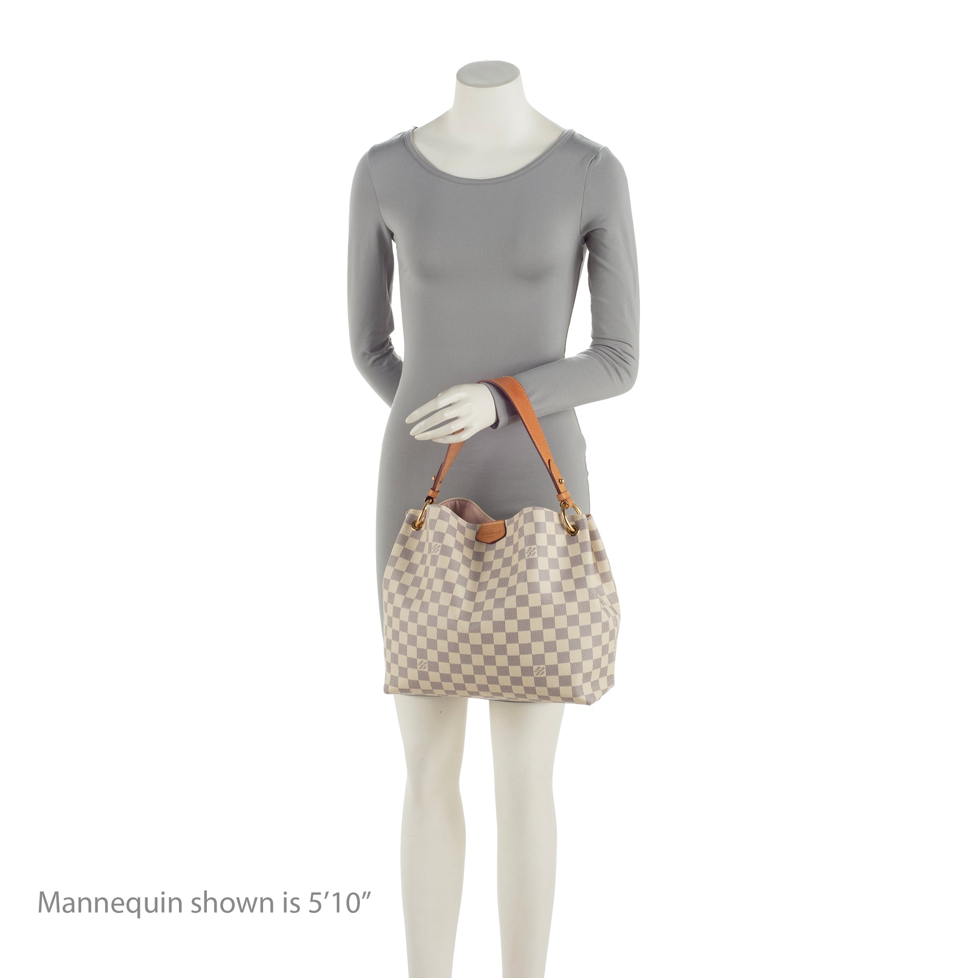 Louis Vuitton Damier Azur Graceful PM Hobo (SHF-ASTeO8)