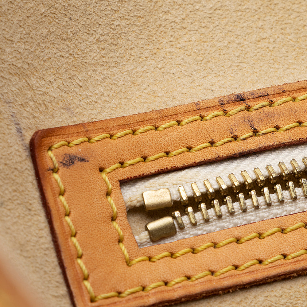 Louis Vuitton Damier Azur Hampstead MM Tote (SHF-21912)