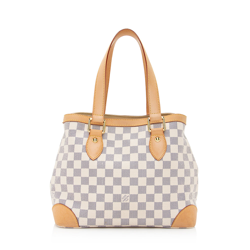 Louis Vuitton Damier Azur Hampstead PM Tote (SHF-20601)