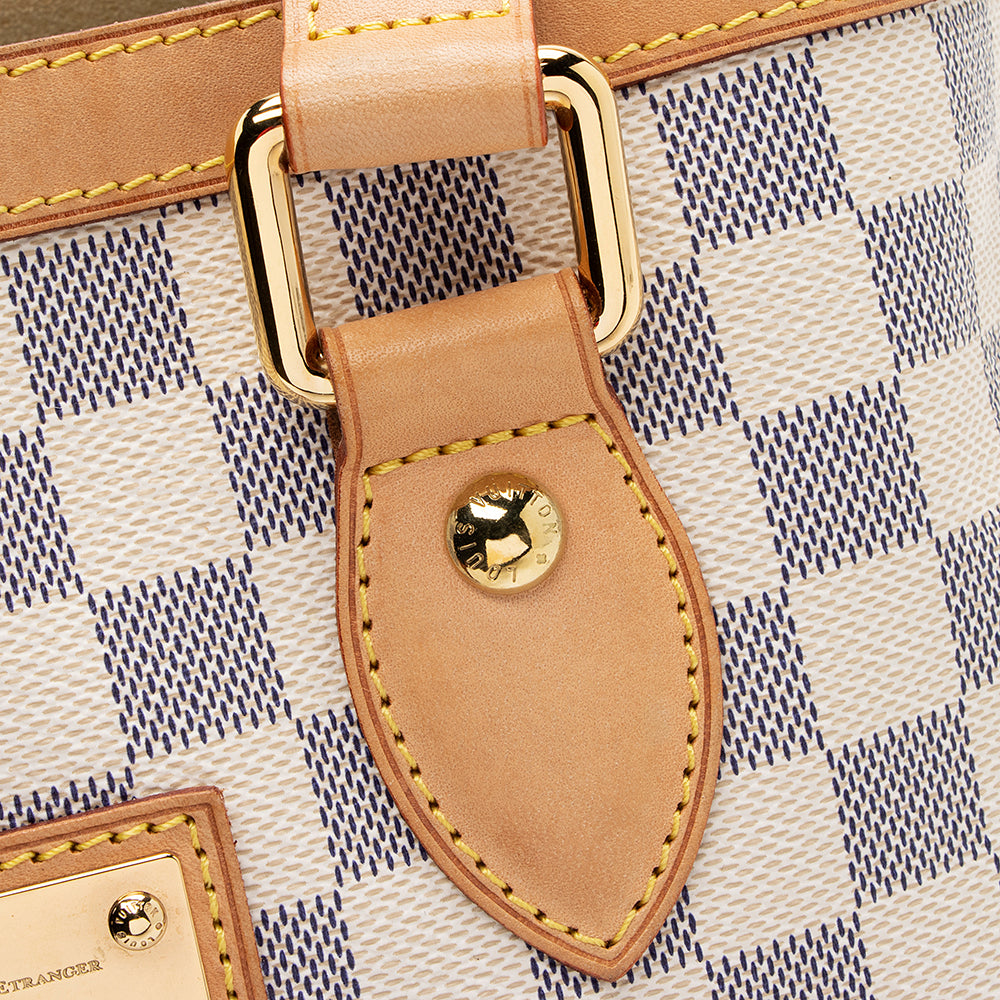 Louis Vuitton Damier Azur Hampstead PM Tote (SHF-20601)