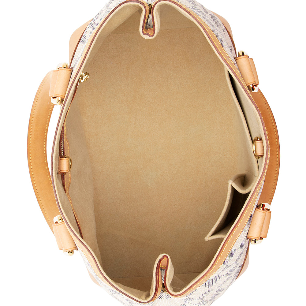 Louis Vuitton Damier Azur Hampstead PM Tote (SHF-20601)