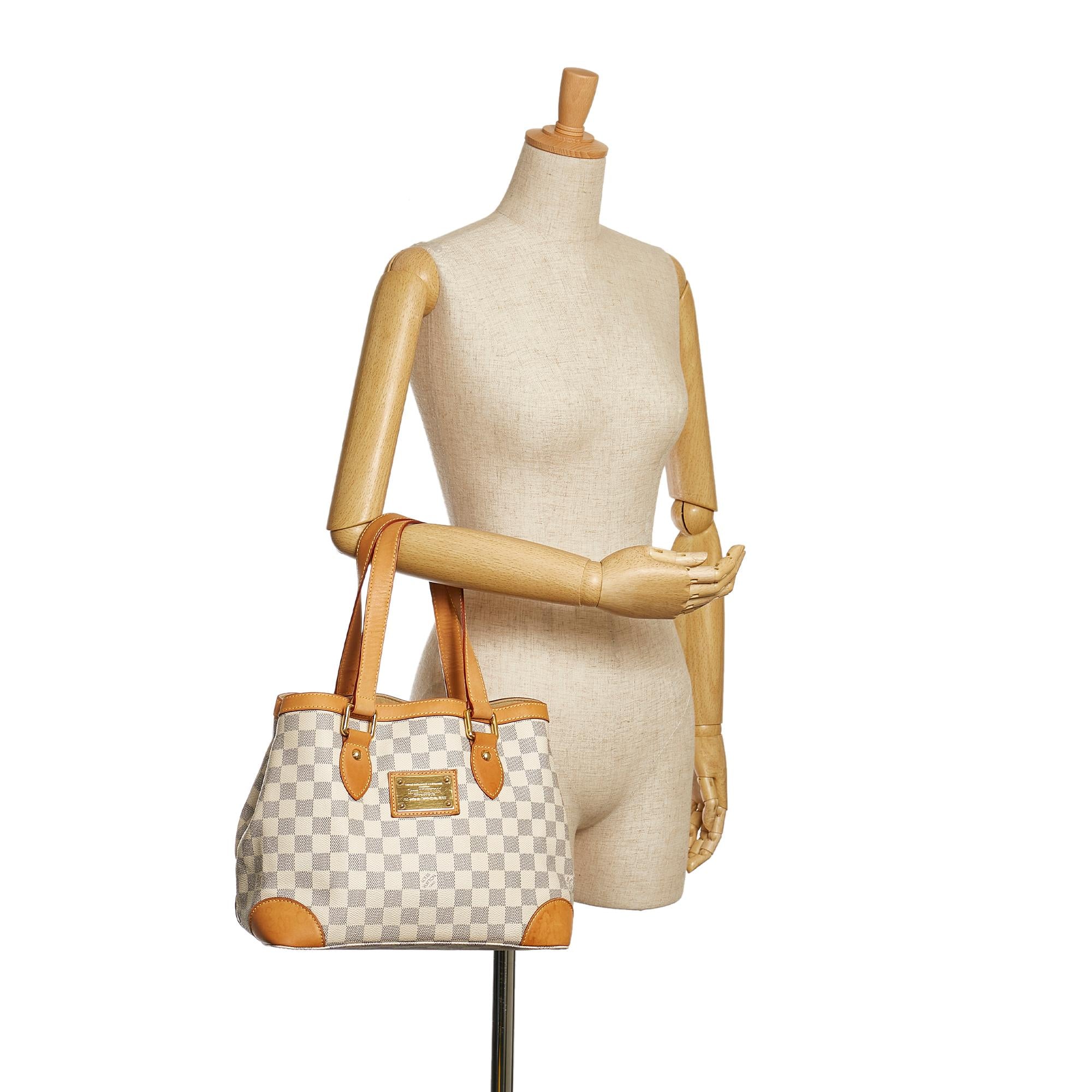 Louis Vuitton Damier Azur Hampstead PM (SHG-34560)