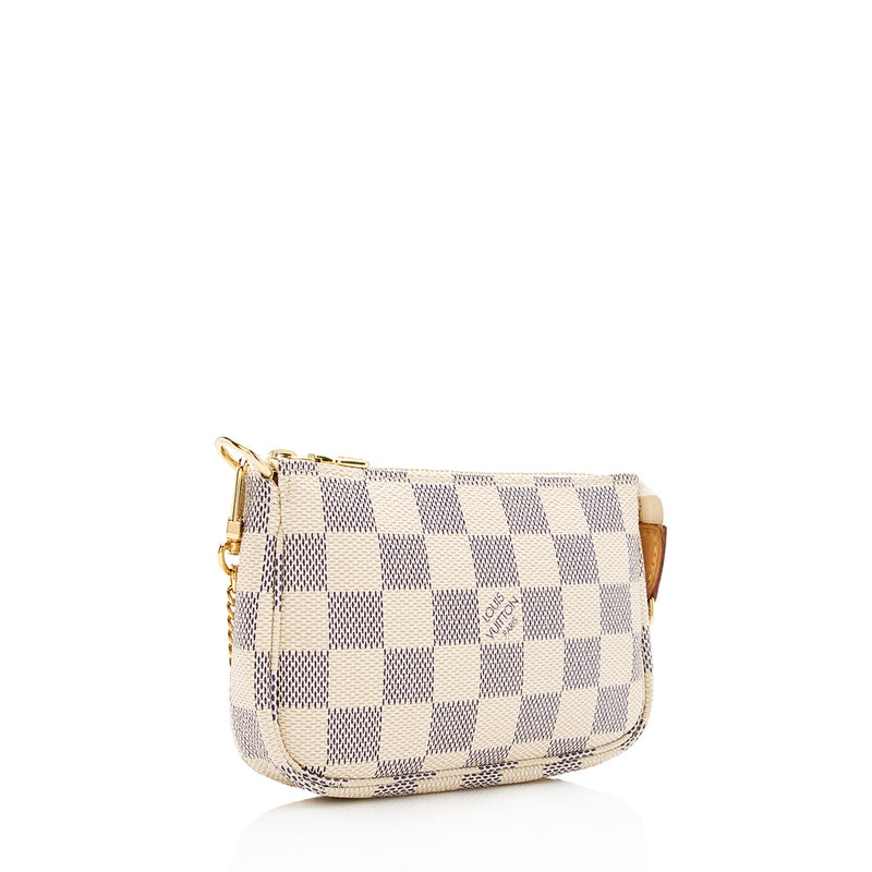 Louis Vuitton, Bags, New Authentic Louis Vuitton Mini Pochette  Accessories Damier Ebene