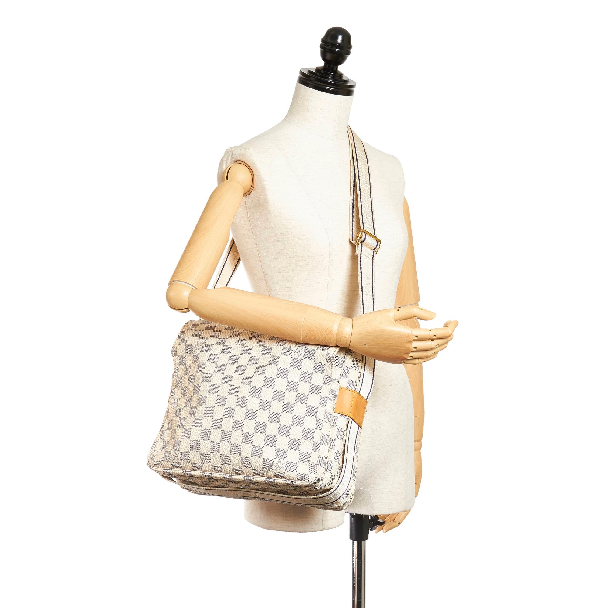 Louis Vuitton Damier Azur Naviglio (SHG-27887)