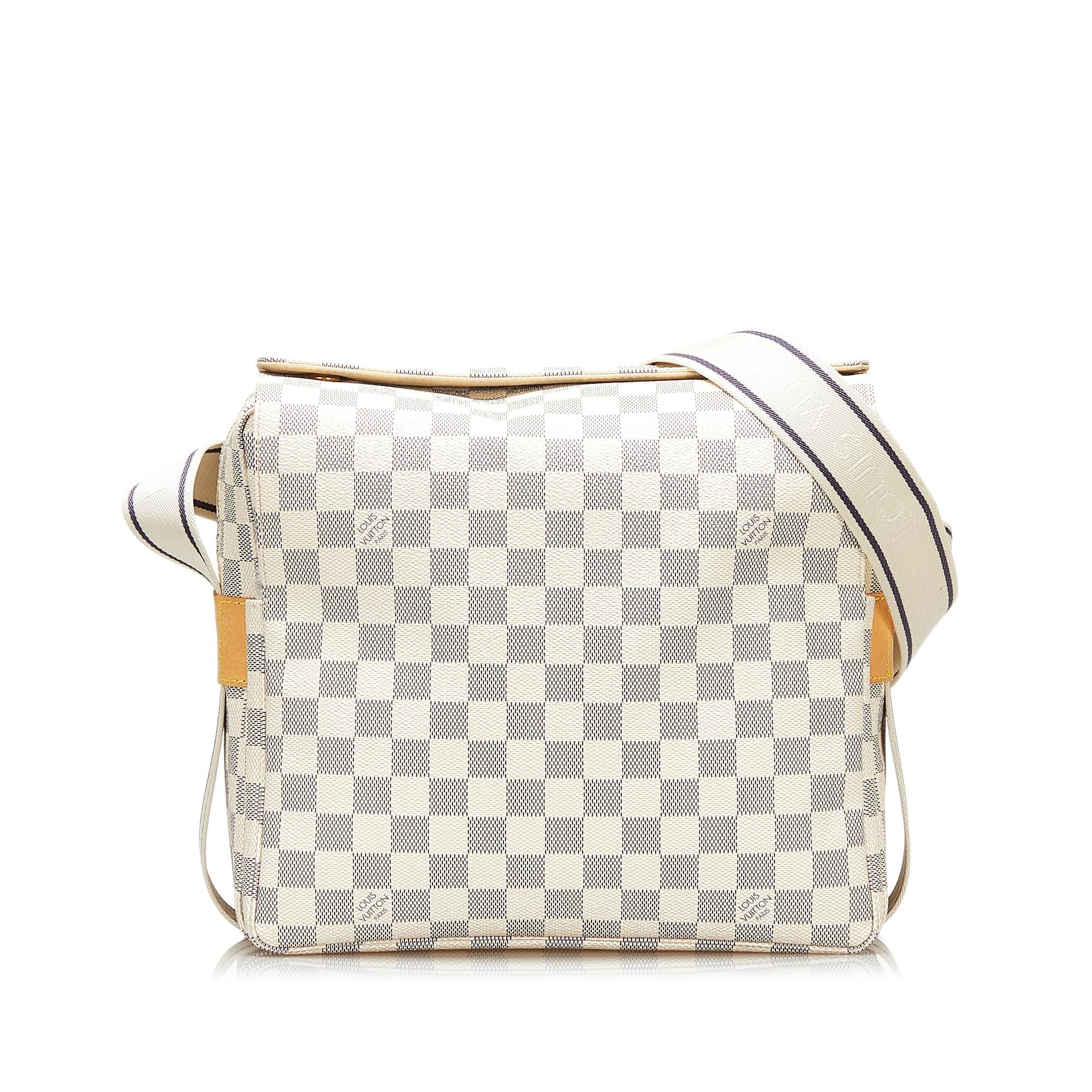 Louis Vuitton Damier Azur Naviglio (SHG-37675)